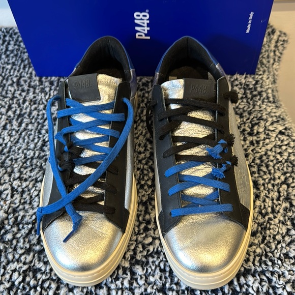 P448 low-tops - with box - worn once since buying new - excellent condition - Picture 3 of 15